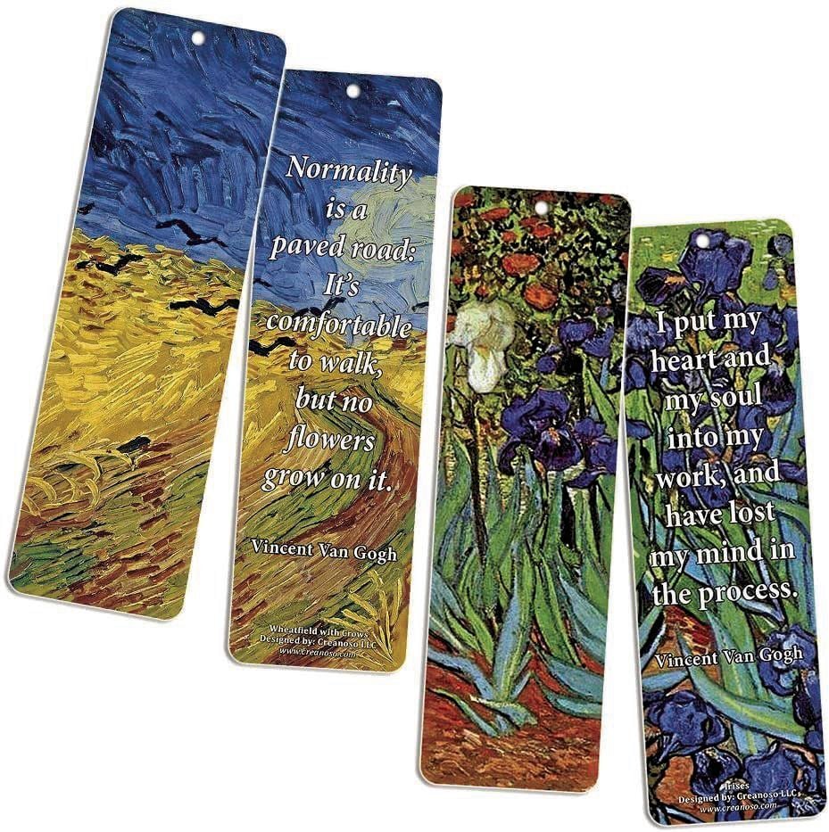 Creanoso Van Gogh Quotes Bookmarks